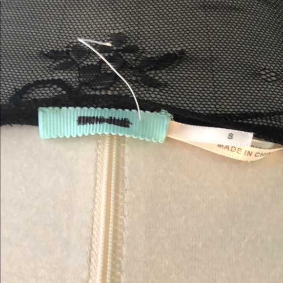 NWOT Kimchi Blue black lace maxi slip dress - Picture 7 of 7